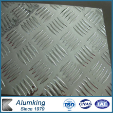 Placa de aluminio Diamond Checkered 5052/5005 para suelo antideslizante